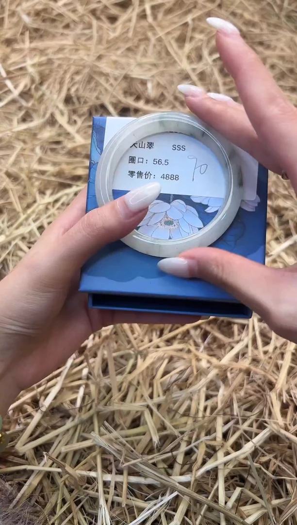 未镶嵌手镯石英质玉T0253-56.5