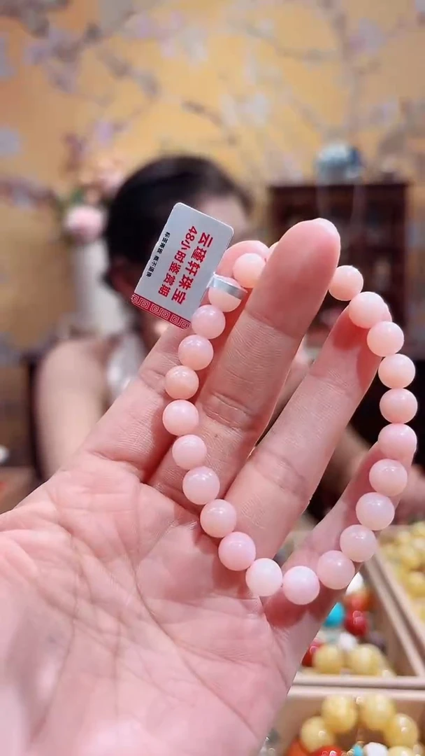 未镶嵌蛋白石手链设计款手串8