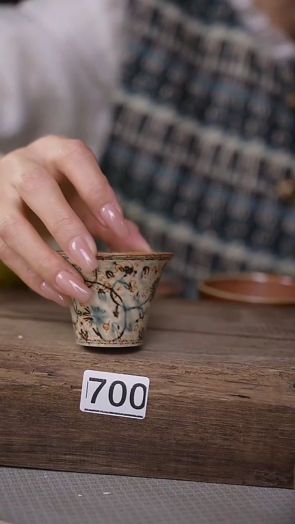 【闪购商品】瓷片高古青花系列·沐音设计师款/杯