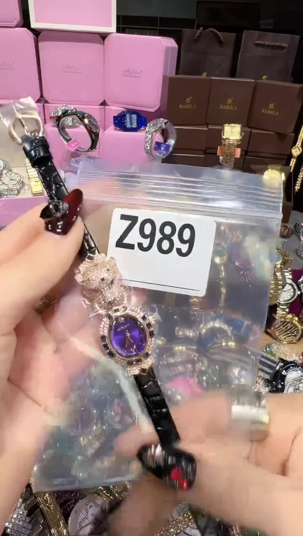 石英机芯不锈钢不锈钢直播定闪专用