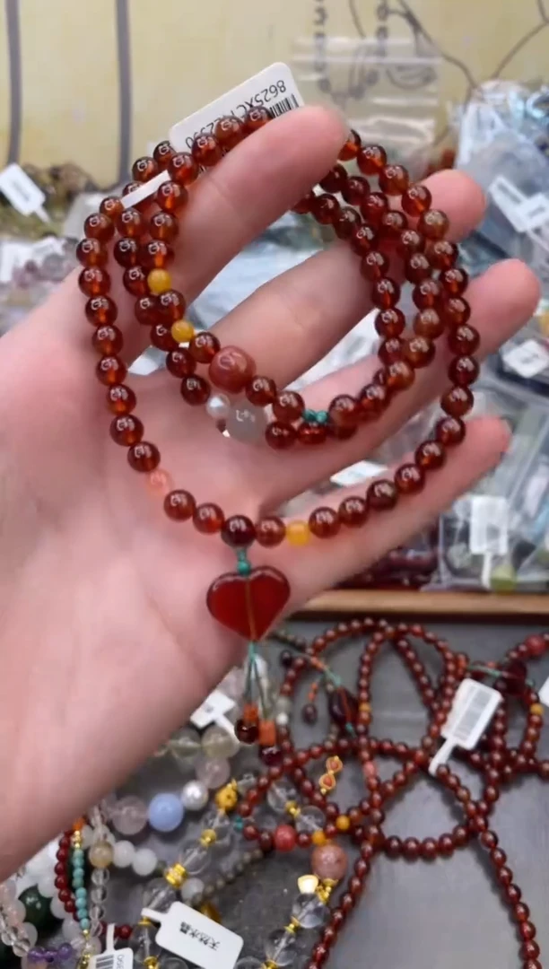 未镶嵌手链石榴石（芬达石）161