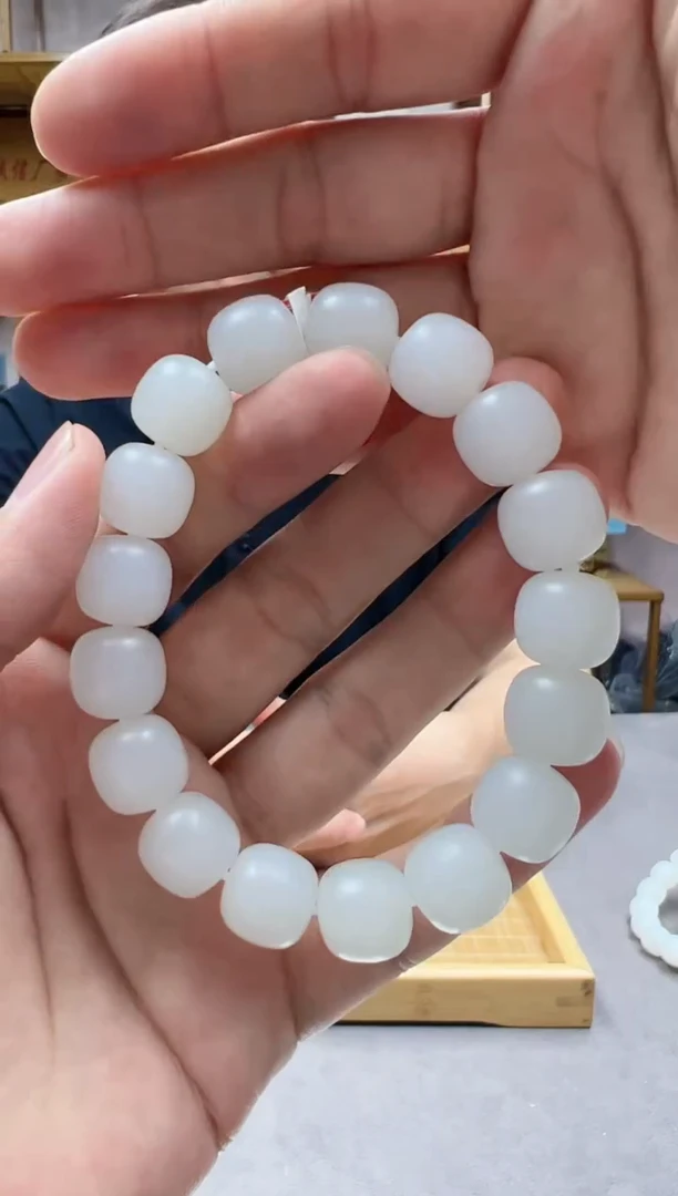 手链未镶嵌和田玉12黑山料