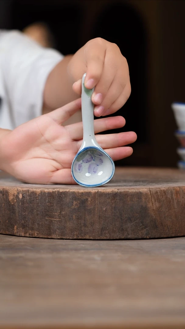 瓷片景德镇高温釉下彩（食品级）