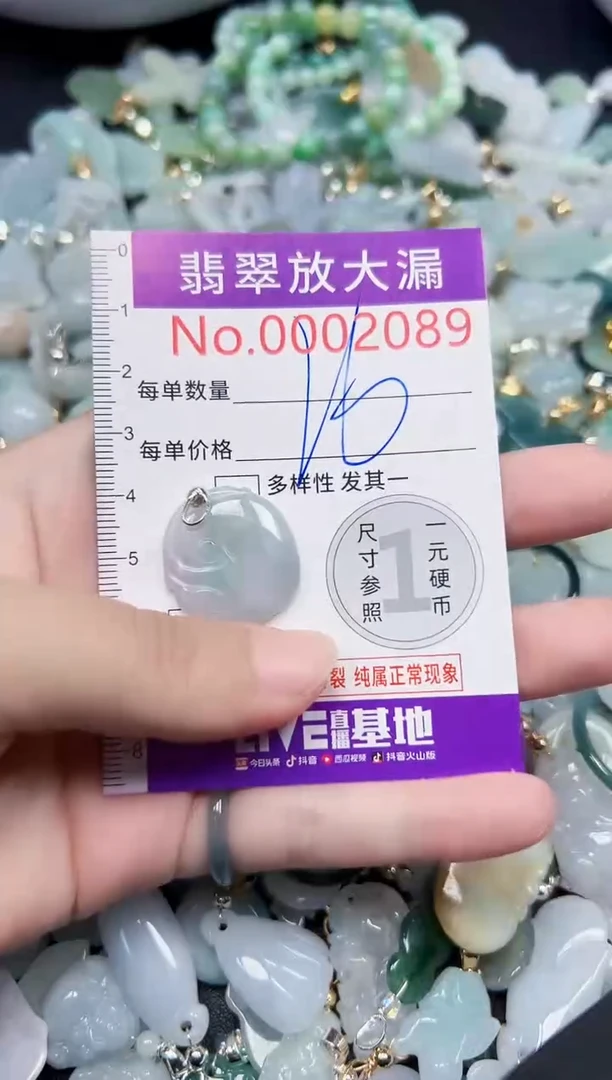 颈饰未镶嵌翡翠2089