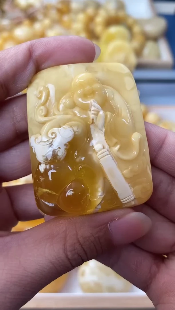 未镶嵌琥珀裸石天然琥珀蜜蜡