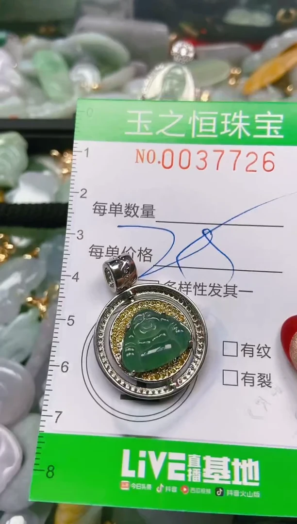 【闪购商品】翡翠颈饰未镶嵌闪购0037726