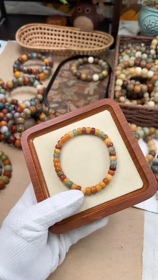 手串菩提根/象牙果a425 卡0.88油膏微瑕