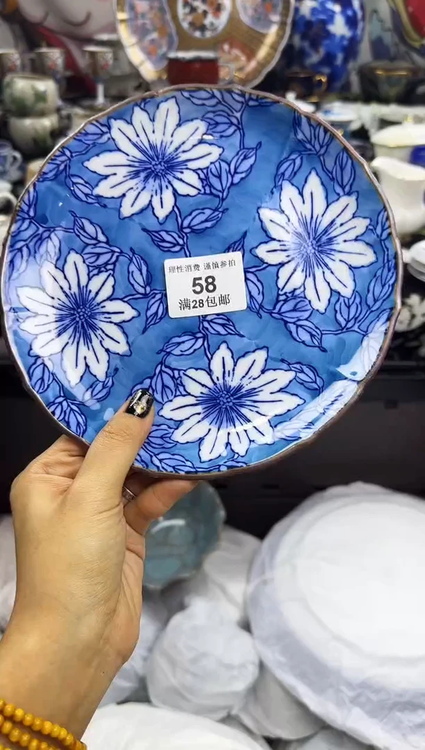 瓷片买**冷瓷色工艺品品品品058