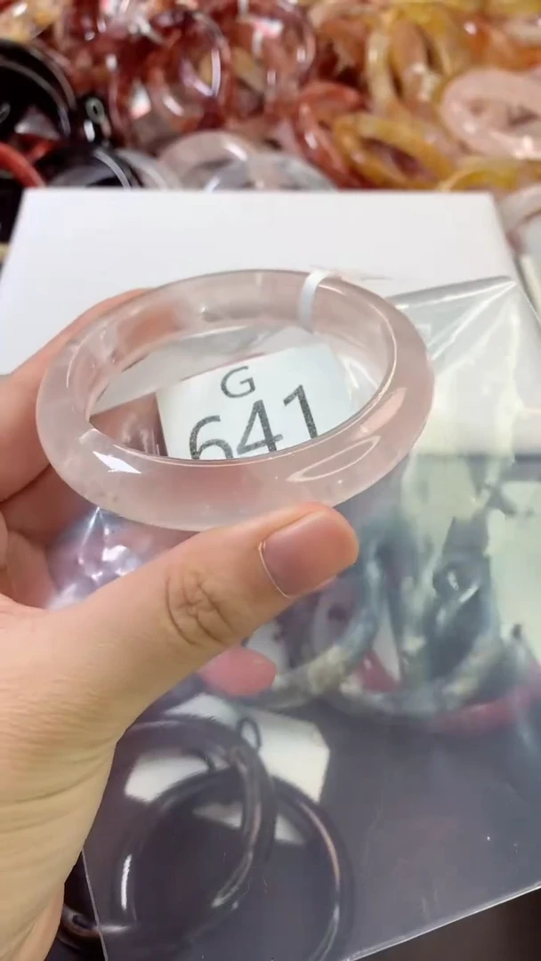 水晶手镯未镶嵌G641-60