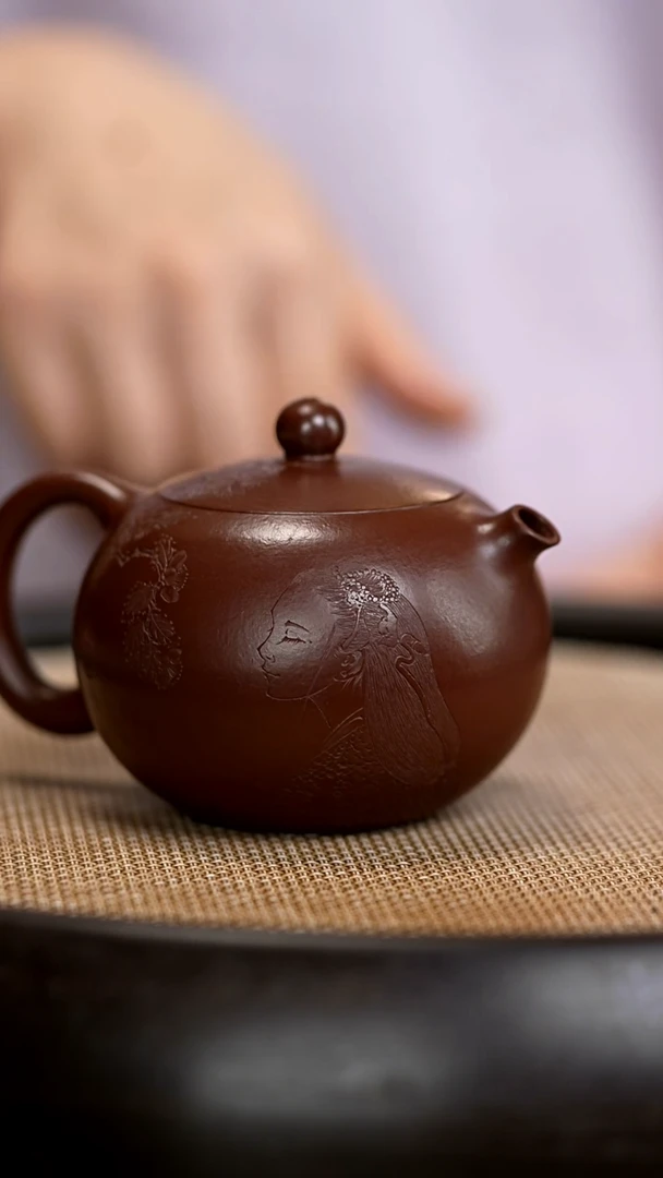 茶壶紫砂SJJ161 小西施 紫袍玉砂  170cc