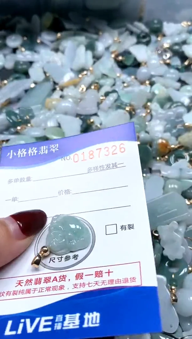 【闪购商品】翡翠颈饰未镶嵌闪购商品0187336