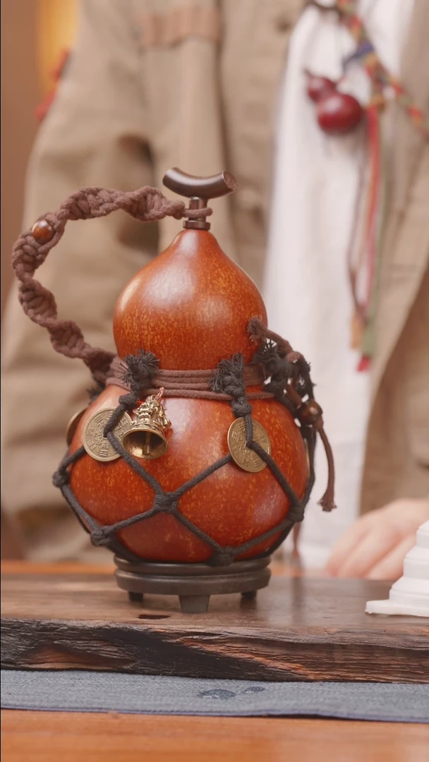 1441号链接精品大漆葫芦现货现发[一物一拍]