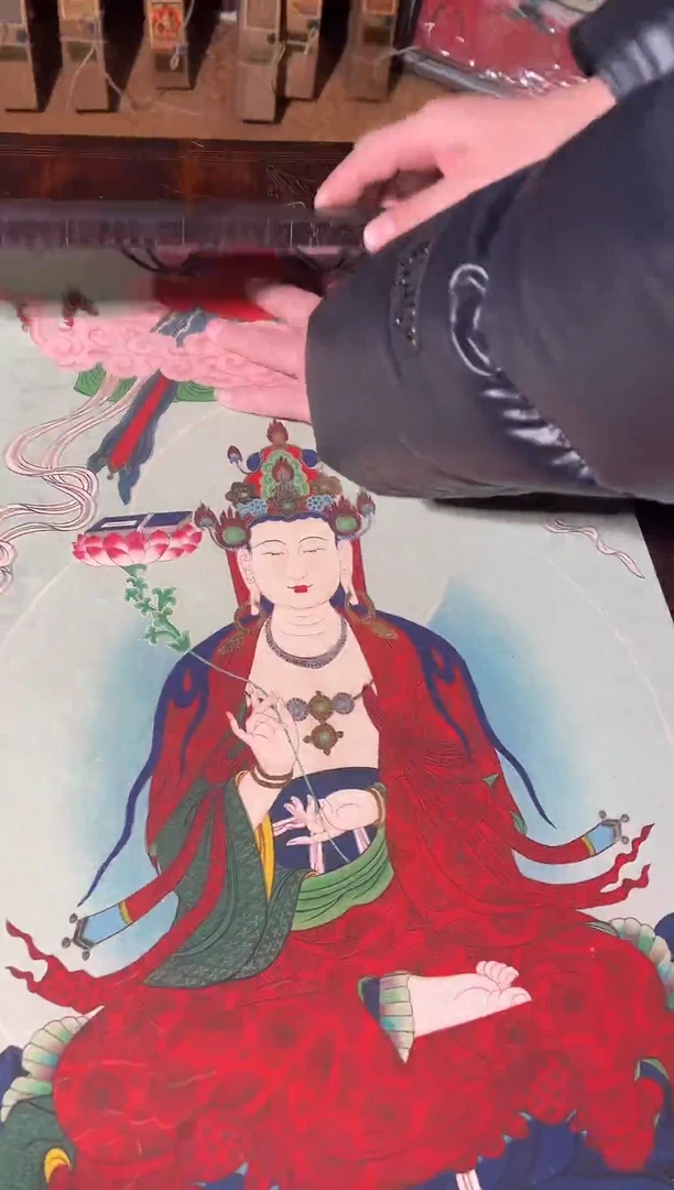 卷轴画东东唐卡tk160