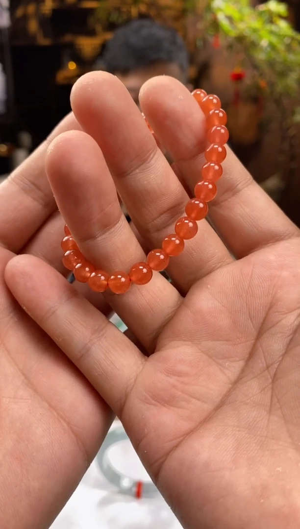 未镶嵌手串南红玛瑙n30带配石配饰屁桃多样性随机发其一