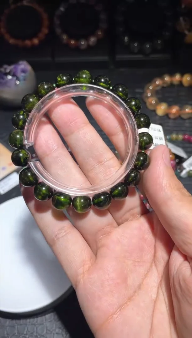 【闪购商品】碧玺手链未镶嵌碧玺单圈A9（多样性发其一）