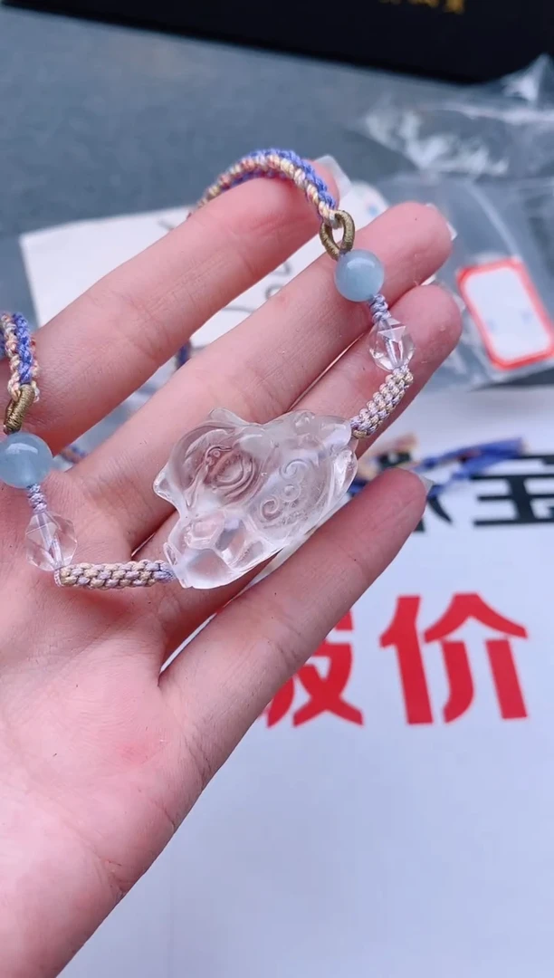 未镶嵌颈饰水晶多样性发拍一发一