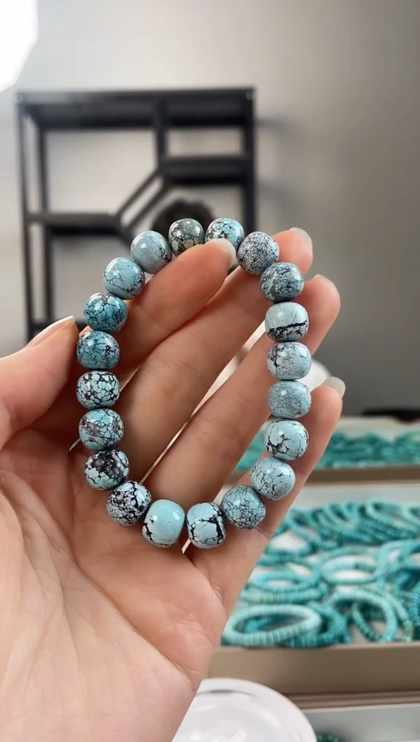 【闪购商品】绿松石珠宝奇石未镶嵌10+mm