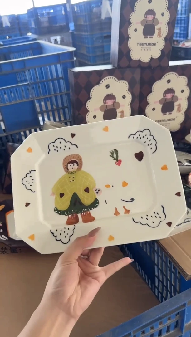 陶瓷【唯品瓷】手工手绘陶瓷直播间
