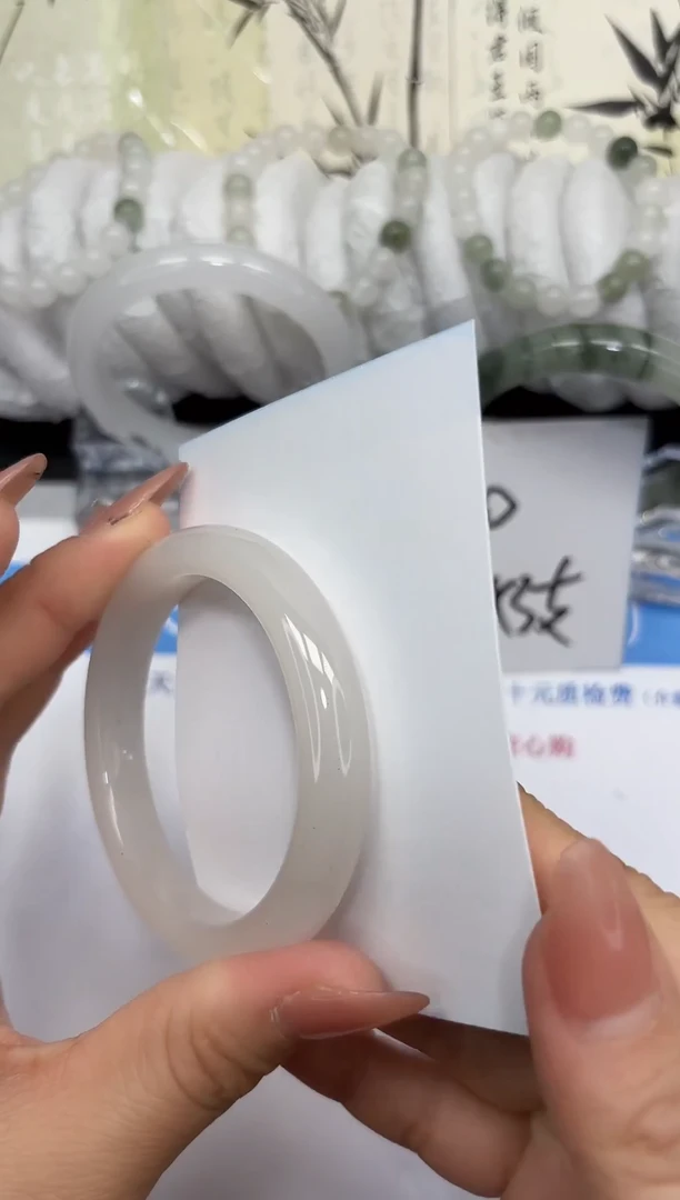 未镶嵌手镯石英质玉A43-53/54/55