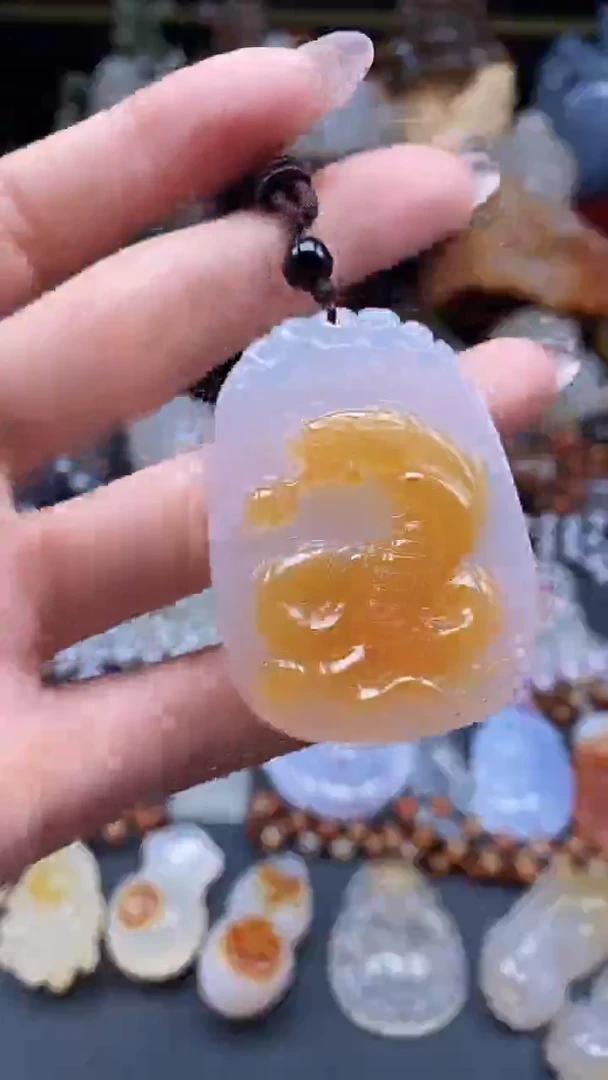 【闪购商品】玛瑙/玉髓颈饰未镶嵌dd