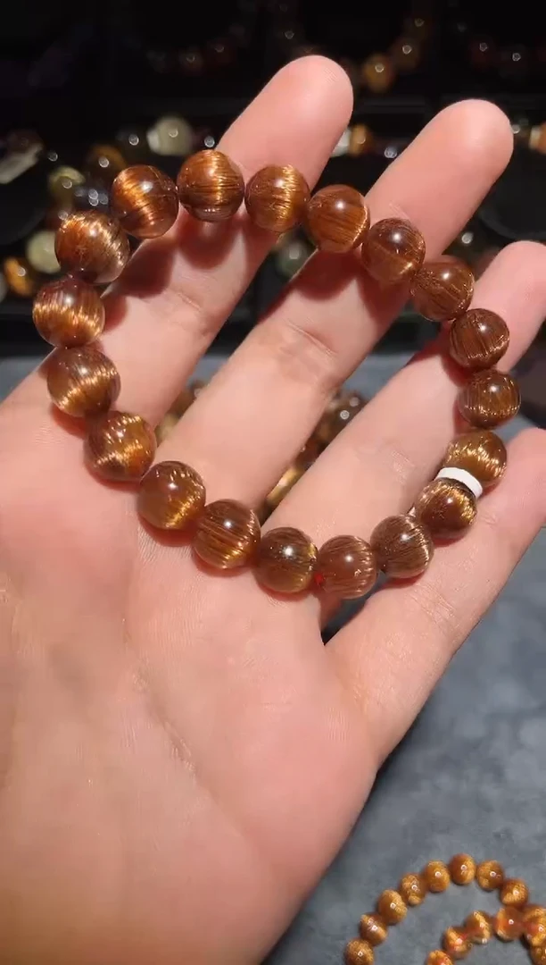 【闪购商品】水晶手链未镶嵌发晶单圈A10（多样性发其一）