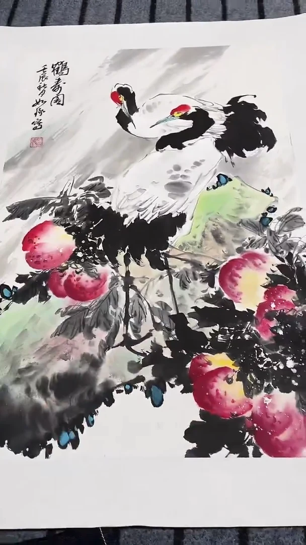 精品国画花鸟作品