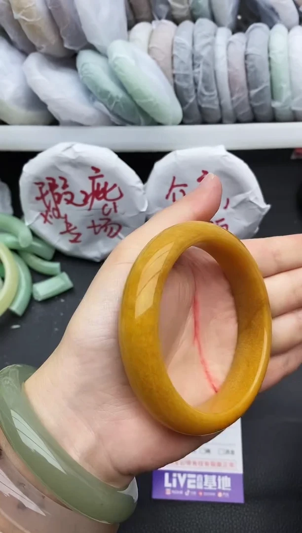 未镶嵌手镯石英质玉瑕疵417+61/62