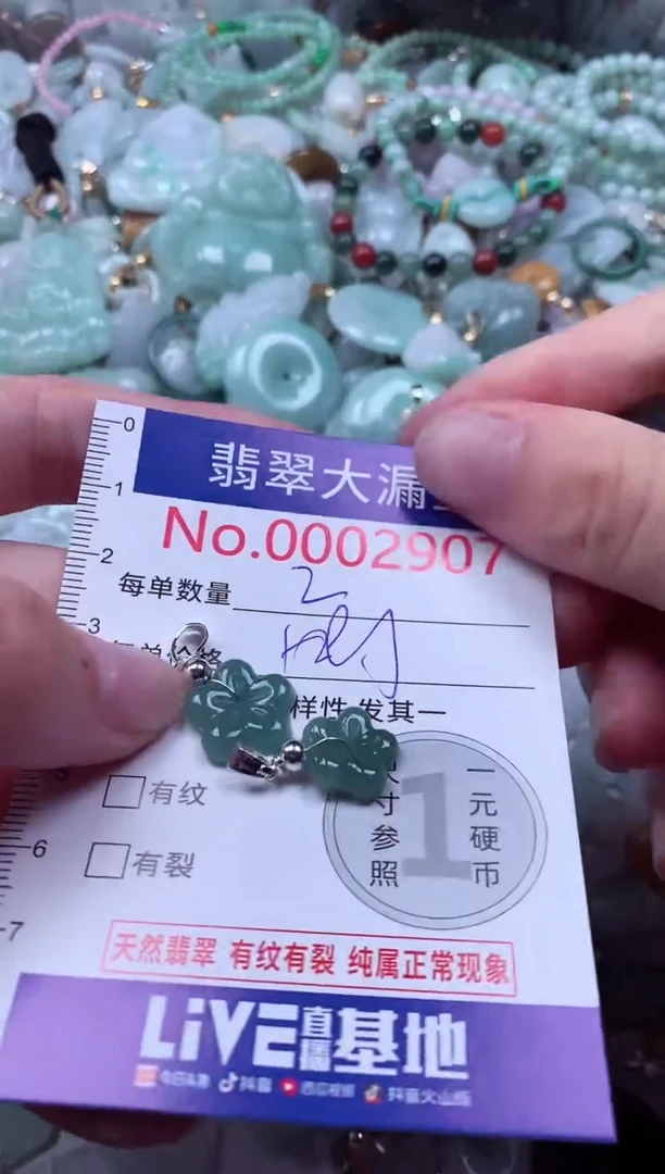 颈饰未镶嵌翡翠2907