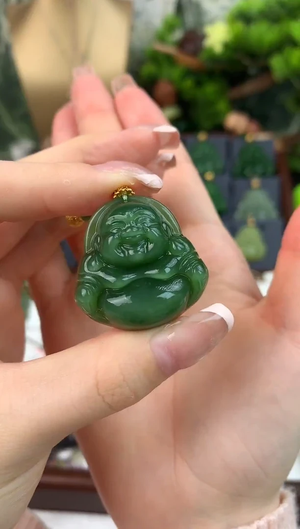 颈饰未镶嵌和田玉吊坠30mm