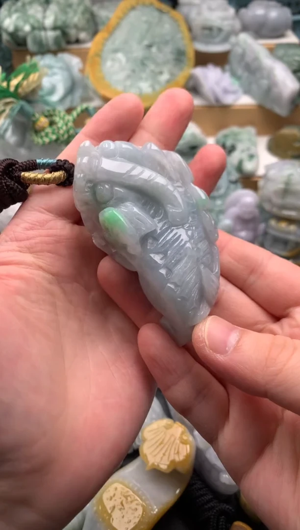 吊坠(不含链)未镶嵌翡翠1