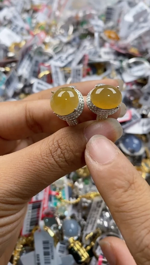 未镶嵌戒指翡翠2222-----8