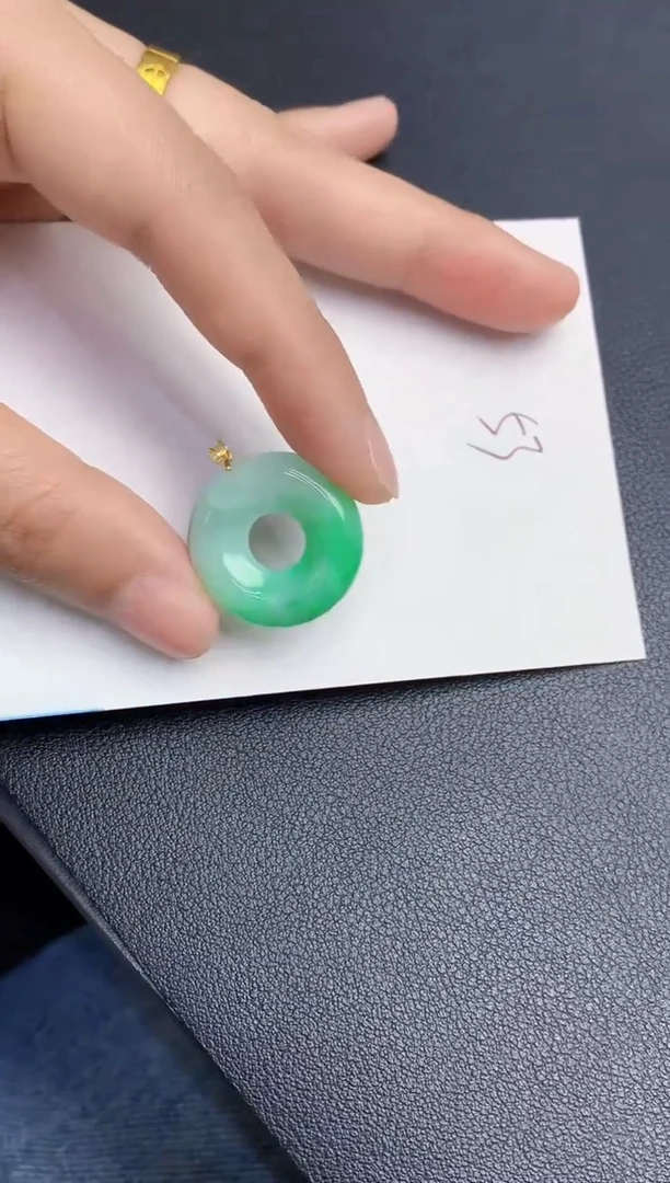 【闪购商品】翡翠颈饰18K金镶嵌000000000