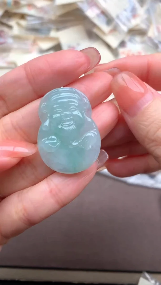 翡翠挂件未镶嵌一