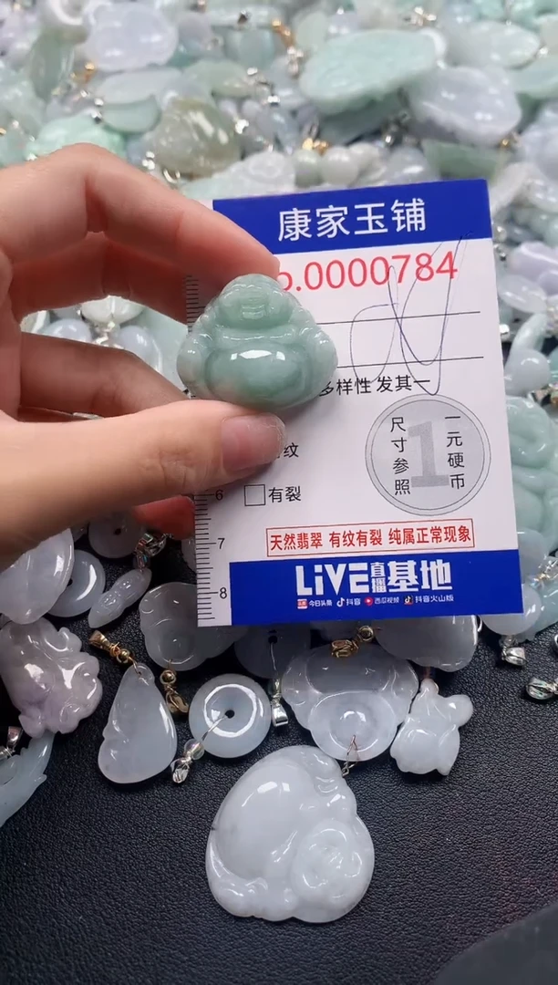 吊坠(不含链)未镶嵌翡翠795