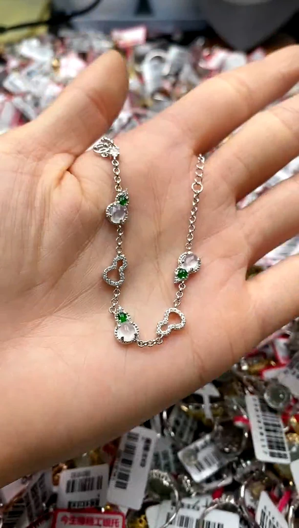 【闪购商品】翡翠戒指银S925镶嵌4444444    9