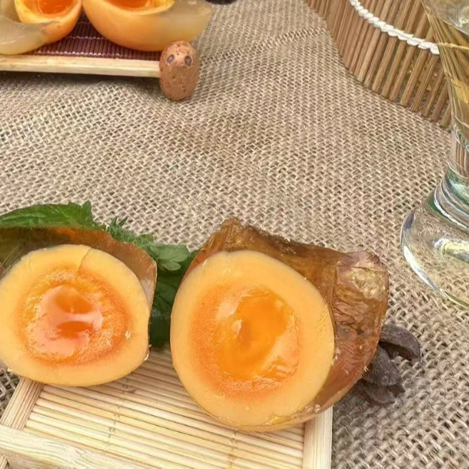 【广安味道】纯手工黄金鸭皮蛋松花皮蛋古法手工制作无铅工艺不夹口