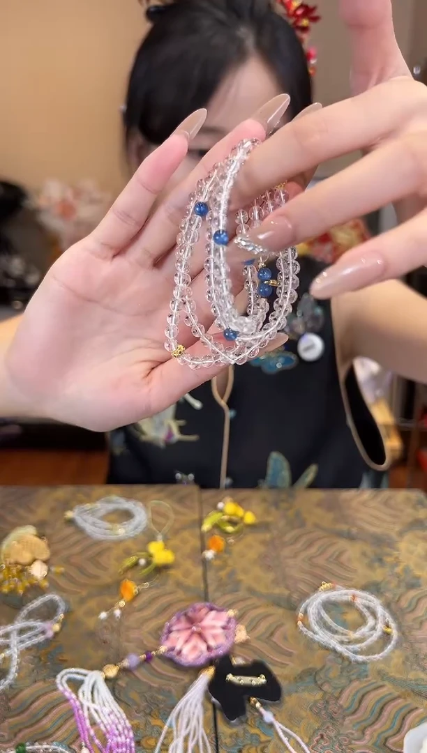 刺绣苏绣世家非遗手工（压襟）