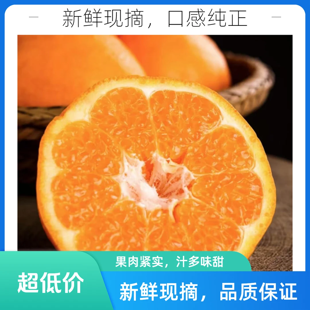 (应季水果)正宗四川当季耙耙柑现摘新鲜水果 2000g/2500g