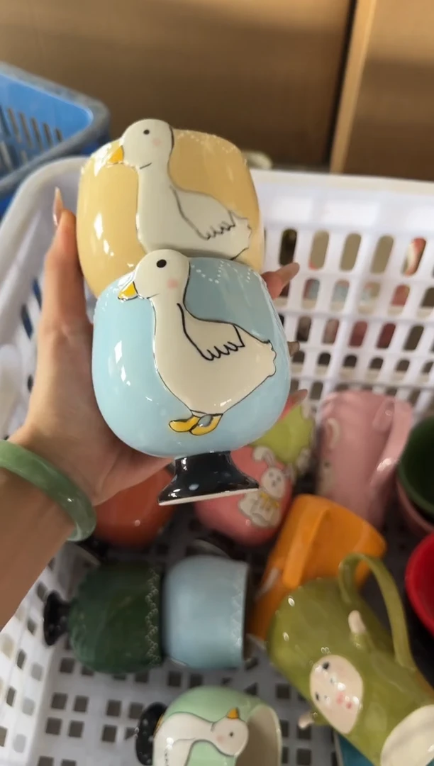 陶瓷【唯品瓷】手工手绘陶瓷直播间