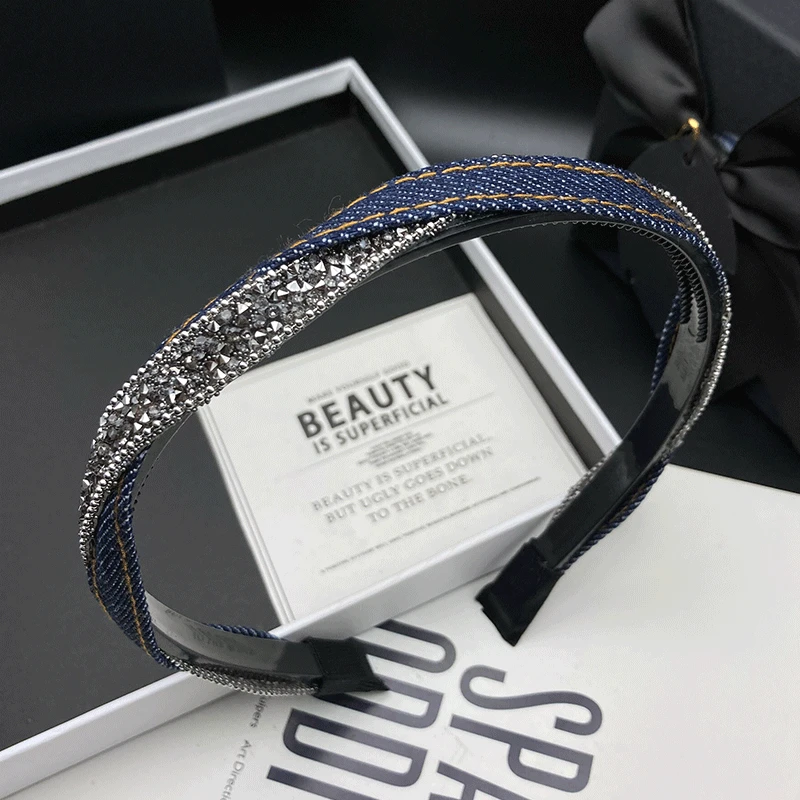 新款成人发箍韩版头饰发饰高档韩式简约窄边手工带齿防滑轻奢百搭