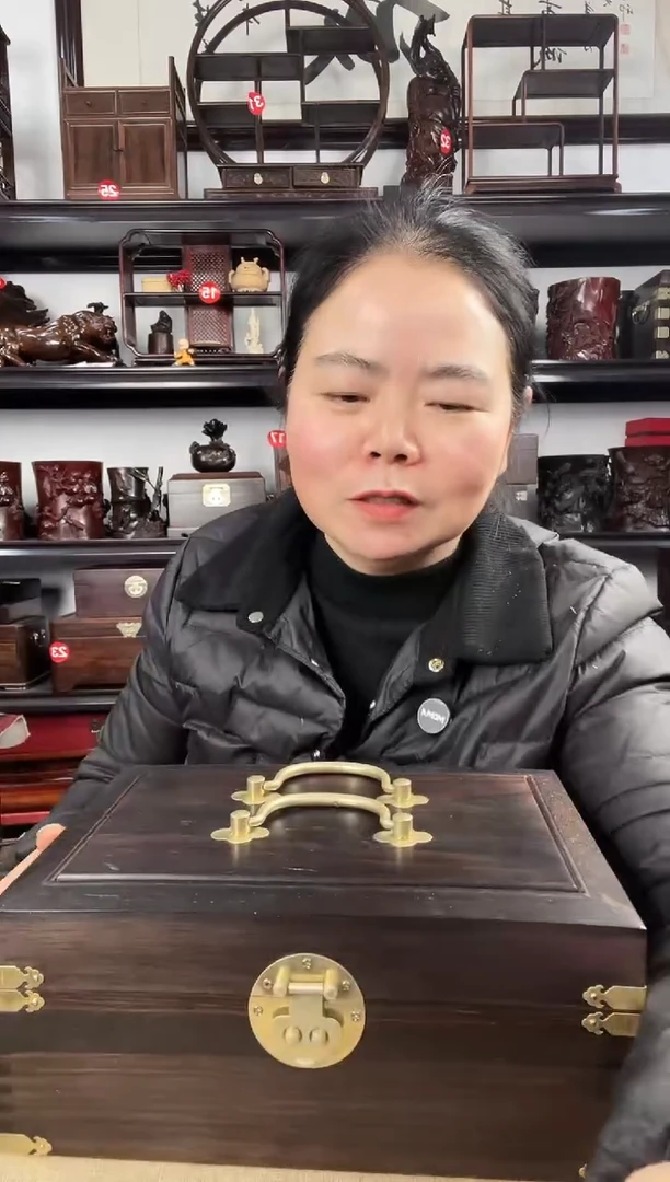 木148瑕疵老李红木工艺品