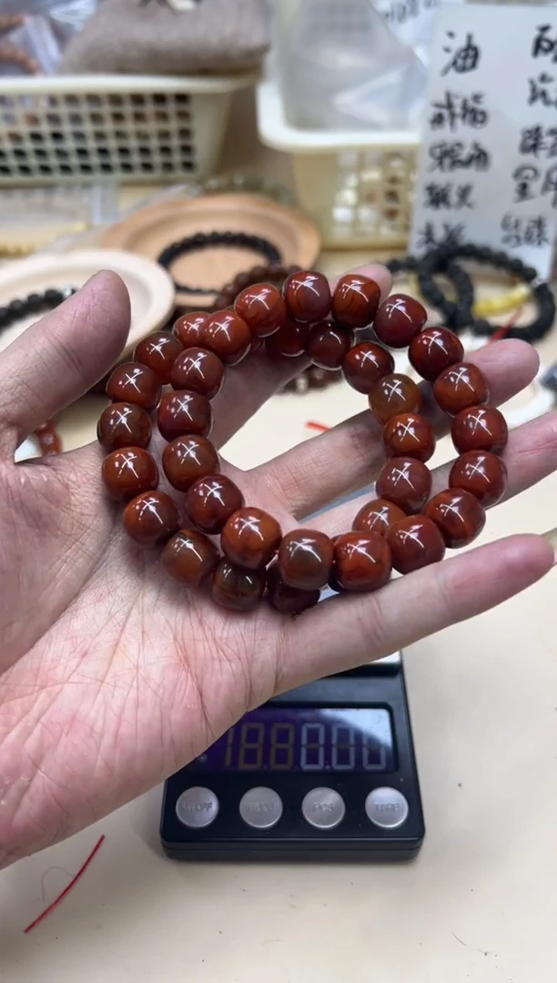 【闪购商品】南红玛瑙单颗未镶嵌022619 南红单颗卡12+
