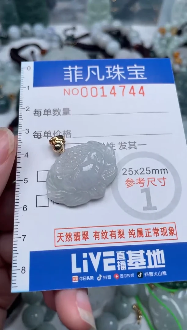 颈饰未镶嵌翡翠14744