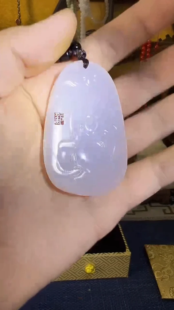 【闪购商品】和田玉挂件未镶嵌和田 佛公 （飞铃文玩）