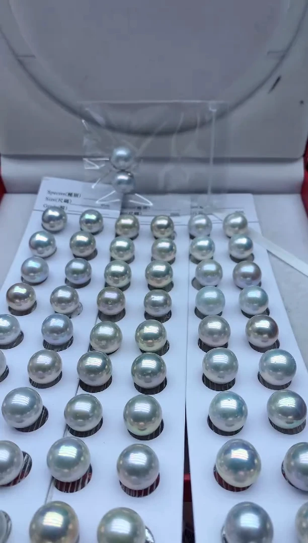 【闪购商品】淡水珍珠耳饰银S925镶嵌多样性发其一非无瑕