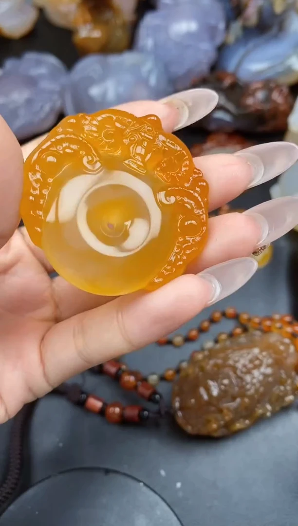 【闪购商品】玛瑙/玉髓颈饰合金ll