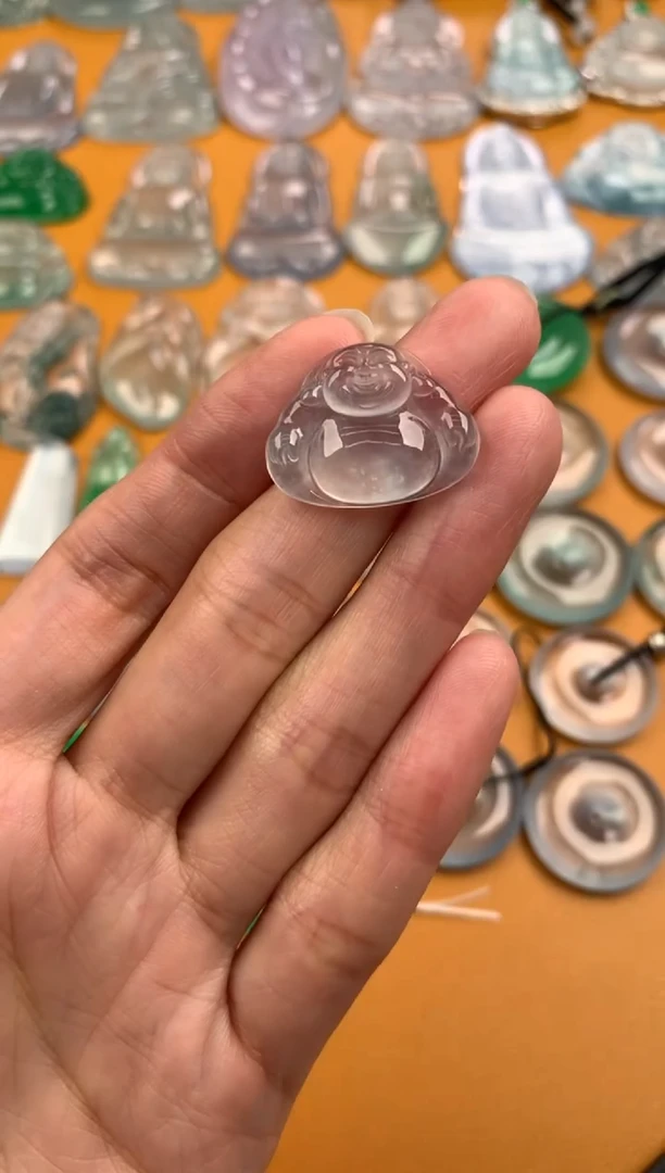 颈饰未镶嵌翡翠17-22.6-4.3