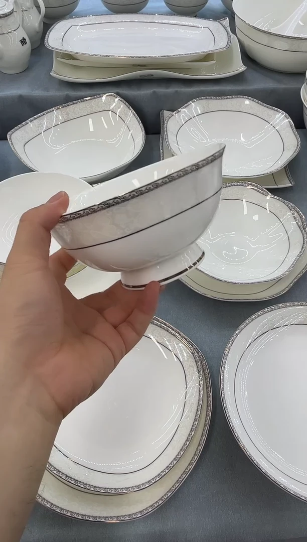 骨瓷玲珑6高4·个