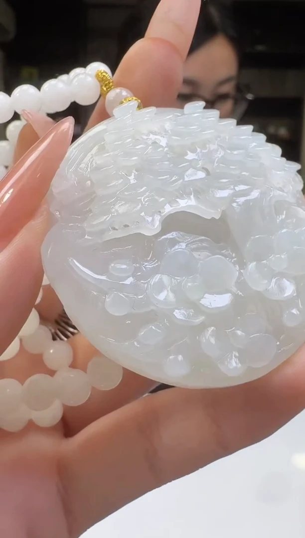 颈饰未镶嵌和田玉39865