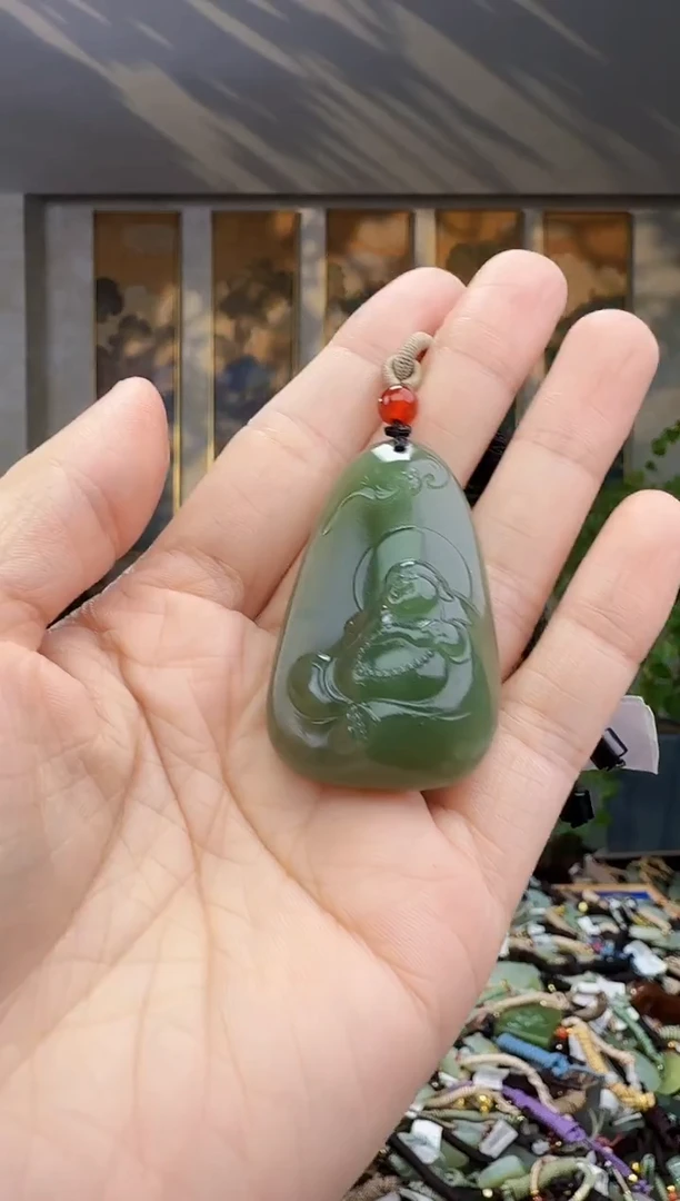 未镶嵌和田玉挂件拍一发一